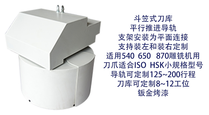 精雕機(jī)刀庫(kù)龍利有幾種選擇？